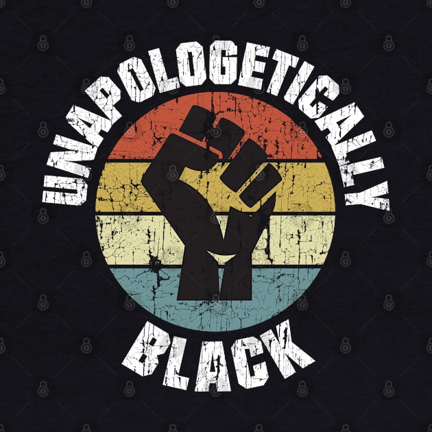 Unapologetically Black History Month Fist by blackartmattersshop